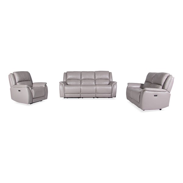 Iris 2 Seater Electric Leather Reclining